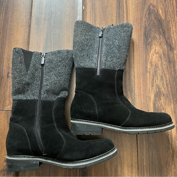 Blondo Waterproof Suede & Wool Boots – Women’s Size 9WW - Picture 10 of 14